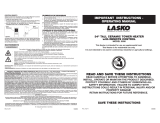 Lasko Products 5521 El manual del propietario