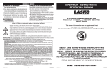 Lasko 760000 Manual de usuario