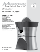 Juiceman JCJ150S El manual del propietario