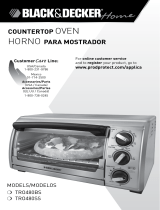 Black and Decker Appliances TRO480SS Manual de usuario