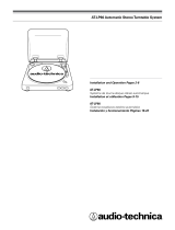Audio-Technica audio technica AT-LP60 Automatic Stereo Turntable System Manual de usuario