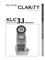 Clarity XLC3.1 Manual de usuario