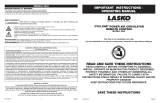 Lasko 3520 Manual de usuario