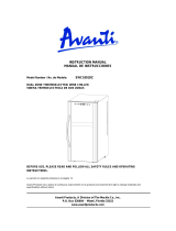 Avanti EWC1801DZ Manual de usuario
