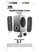 Cyber Acoustics CA-3810 El manual del propietario