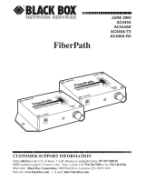 Black Box FiberPath AC444AE Especificación