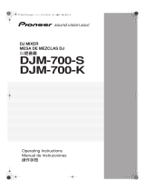 Pioneer DJM-700-K Manual de usuario
