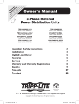 Tripp Lite PDU3MV6H50 El manual del propietario