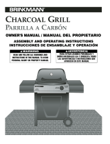Brinkmann Charcoal Grill El manual del propietario