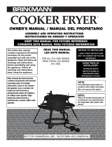Brinkmann Outdoor Cooker Instrucciones de operación