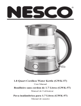 Nesco GWK-57 Manual de usuario