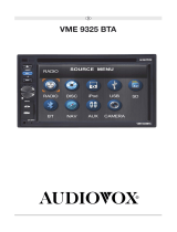 Audiovox VME 9325 BTA Manual de usuario