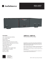 AudioSource AMP210 Manual de usuario
