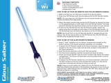 DreamGEAR Glow Saber for the Wii Guía del usuario