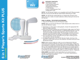 DreamGEAR 6 In 1 Player’s Sports Kit Plus for Wii Guía del usuario