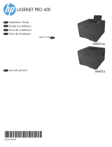 HP LaserJet Pro 400 Printer M401 series Guía de instalación