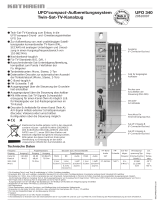 Kathrein UFO 340 Instructions Manual