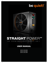 BE QUIET! Straight Power E9 CM 480W Manual de usuario