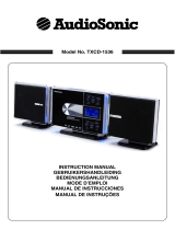 AudioSonic TXCD-1536 El manual del propietario