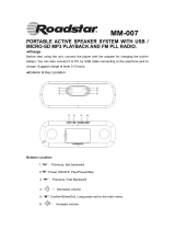 Roadstar MM-007 El manual del propietario