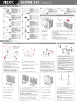 NZXT Respire T20 Manual de usuario