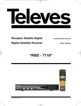Televes RSD7118 Manual de usuario