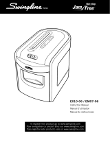 Acco EX10-06 Cross-Cut Jam Free Manual de usuario