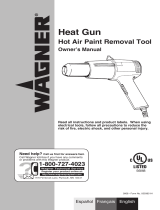 WAGNER HT1000 Heat Gun Manual de usuario