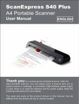 Mustek ScanExpress S40 Plus Manual de usuario