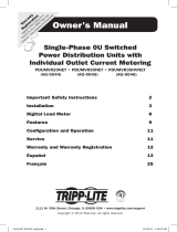 Tripp Lite Single-Phase Switched PDUs El manual del propietario