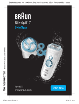 Braun WET & DRY SILK EPIL 7 SKINSPA 7921 Manual de usuario