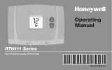 Honeywell RTH111B1016 Manual de usuario