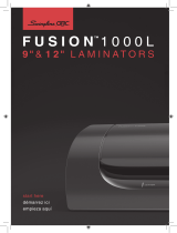 GBC Fusion 1000L Manual de usuario