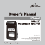 Royal Sovereign RCD-4000 El manual del propietario