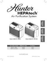 Hunter Fan HEPATECH 30057A Manual de usuario