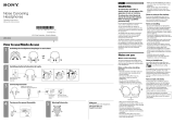 Sony MDR-NC8/BLK Manual de usuario