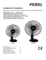 Perel CFAN0335 Especificación