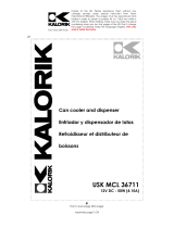 KALORIK MCL 36711 Manual de usuario