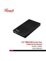 Rosewill RDEE-12002 Manual de usuario