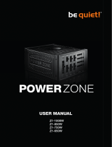BE QUIET! 750W Power Zone Manual de usuario