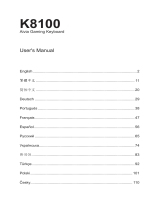 Gigabyte K8100V2 Manual de usuario