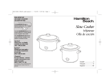 Hamilton Beach Brands Inc. 33184 Manual de usuario
