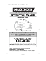 Black & Decker ASI300 Manual de usuario