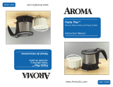 Aroma Pasta Plus AWK-160SB Manual de usuario