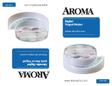 Aroma Digital Yogurt Maker Manual de usuario