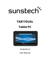 Sunstech TAB77DUAL Manual de usuario