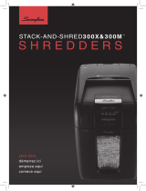 Swingline Stack-and-Shred 750X Manual de usuario