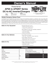 Tripp Lite APSINT2424 El manual del propietario