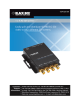 Black Box 3G-SDI Especificación