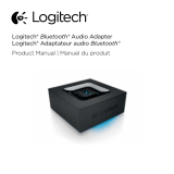 Logitech Récepteur Audio sans Fil Manual de usuario
